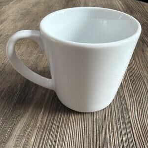 Crate & Barrel Coffee tea Mug LOT OF 3 Classic White Porcelain Made in Poland